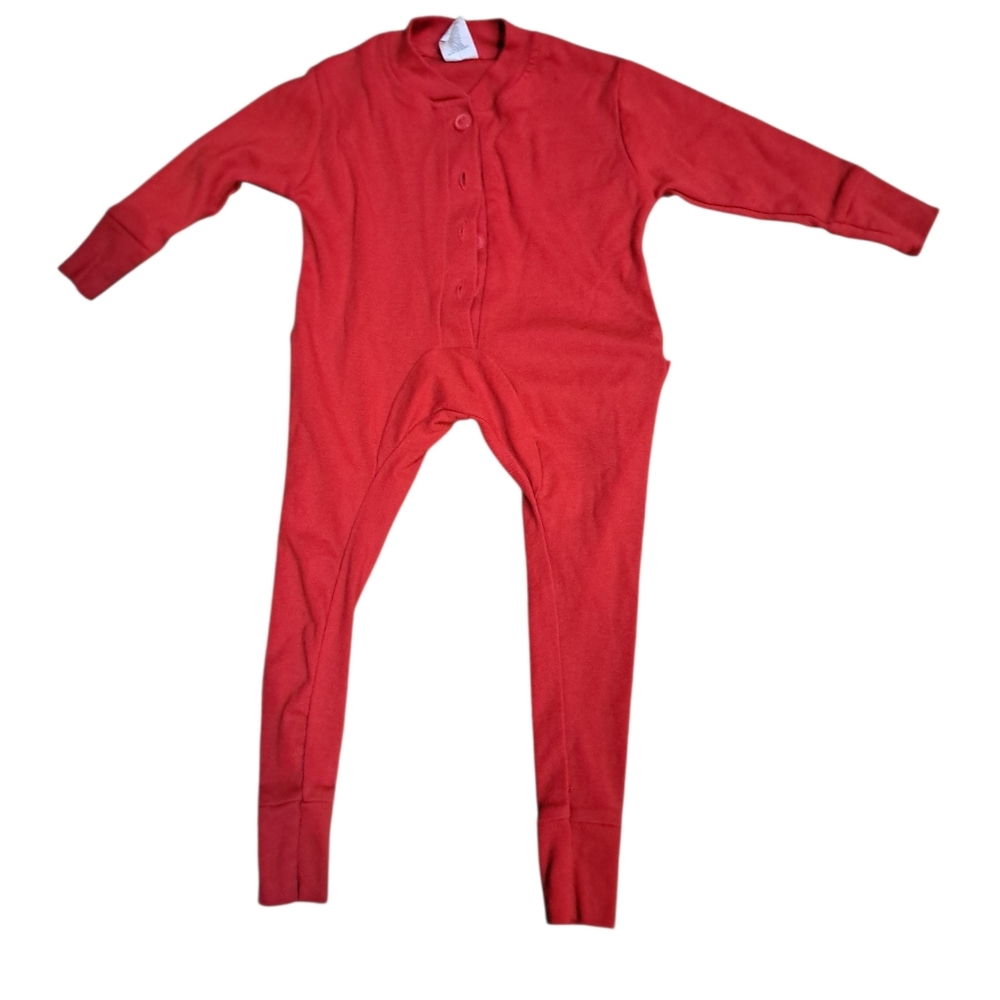 Baby Boy Red Long Johns - 12 Mo.